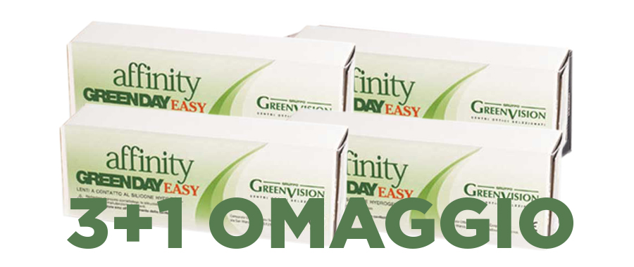 lenti a contatto giornaliere affinity greenday easy GreenVision lenti a contatto giornaliere affinity greenday easy GreenVision