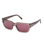 45U - marrone chiaro luc / bordeaux specchiato