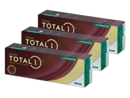 Alcon dailies total 1 for astigmatism 90lenti