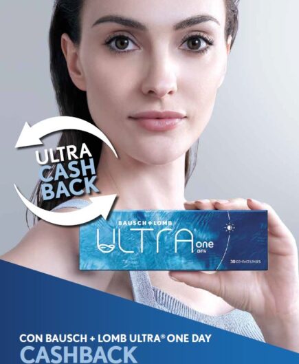 Bausch + Lomb Ultra One Day PROMO CASHBACK